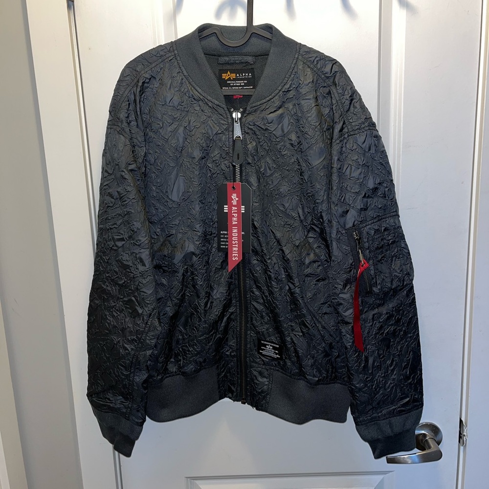 NWT Alpha Industries L-2B Bubble Flight Jacket